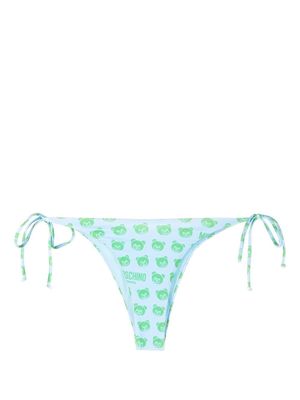 Moschino Teddy Bear bikini bottoms - Blue