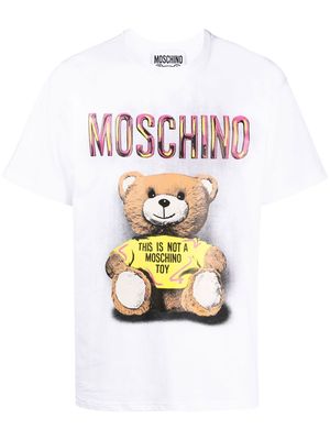 Moschino Teddy Bear cotton T-Shirt - White