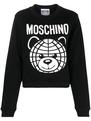 Moschino Teddy Bear crew-neck sweatshirt - Black