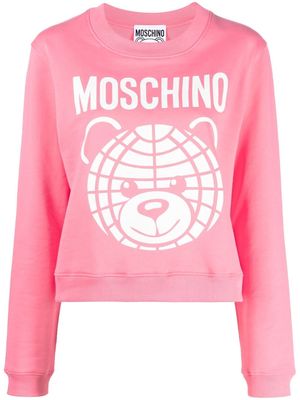 Moschino Teddy Bear crew-neck sweatshirt - Pink