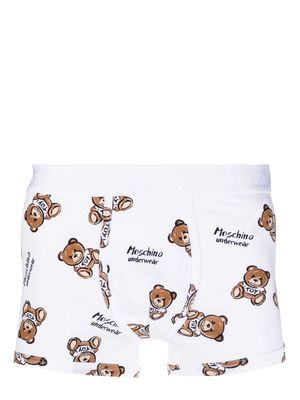 Moschino Teddy Bear print boxers - White
