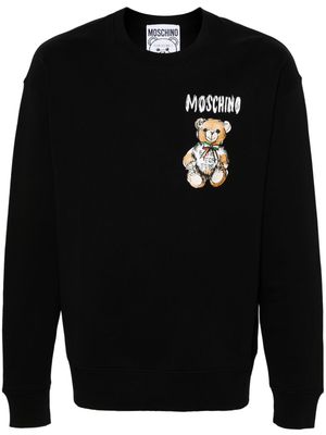 Moschino Teddy Bear printed sweatshirt - Black