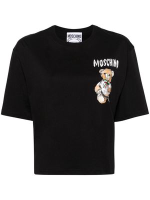 Moschino Teddy Bear printed T-shirt - Black