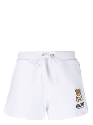 Moschino Teddy-Bear pyjama bottoms - White