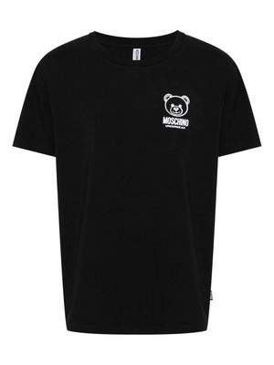 Moschino Teddy Bear short-sleeve T-shirt - Black