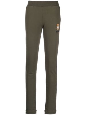 Moschino Teddy Bear tapered trousers - Green