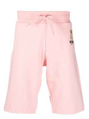 Moschino Teddy Bear track shorts - Pink