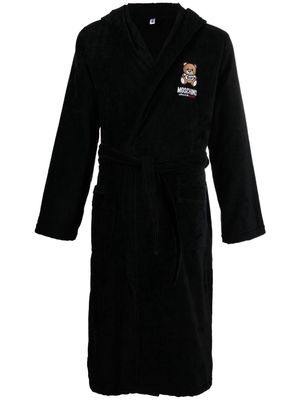 Moschino Underbear Teddy motif robe - Black