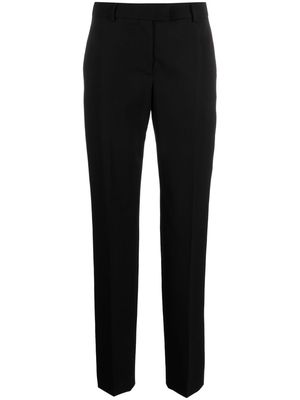Moschino virgin wool tailored trousers - Black