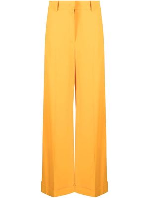 Moschino wide-leg palazzo trousers - Yellow