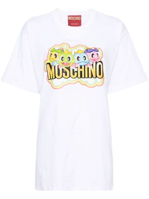 Moschino x Puzzle Bobble cotton T-shirt - White