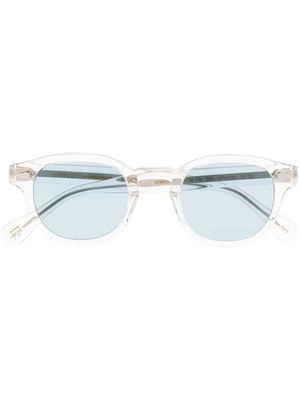 Moscot Lemtosh Sun-Polarized round-frame sunglasses - White