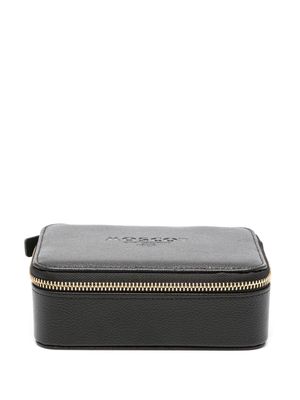 Moscot mini logo-debossed travel bag - Black
