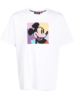 Mostly Heard Rarely Seen 8-Bit Legendary Mouse cotton T-shirt - White