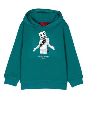 Mostly Heard Rarely Seen 8-Bit Mini Party Starter hoodie - Green