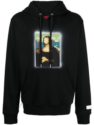 Mostly Heard Rarely Seen 8-Bit The Most Famous Lady graphic-print cotton hoodie - Black