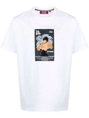 Mostly Heard Rarely Seen 8-Bit Year of the Dragon cotton T-shirt - White