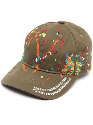 Mostly Heard Rarely Seen embroidered-logo detail baseball cap - Green