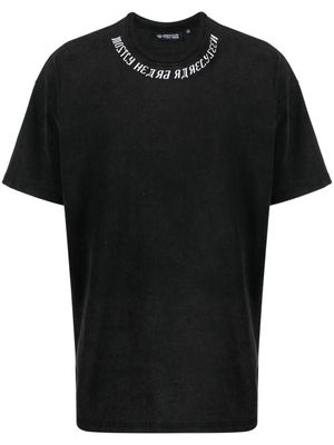 Mostly Heard Rarely Seen logo-print cotton T-shirt - Black