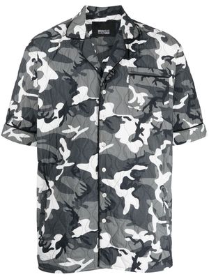Mostly Heard Rarely Seen Quilted Camo short-sleeve shirt - Multicolour