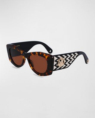 Mother & Child Acetate Butterfly Sunglasses