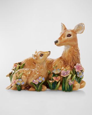 Mother and Fawn Figure
