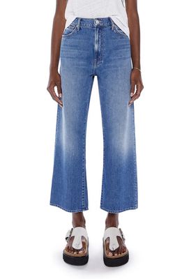 MOTHER Dodger Ankle Wide Leg Jeans in Heart Throb