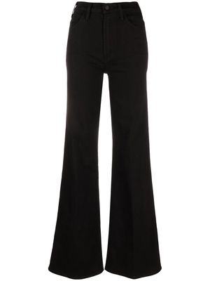 MOTHER high-rise wide-leg jeans - Black