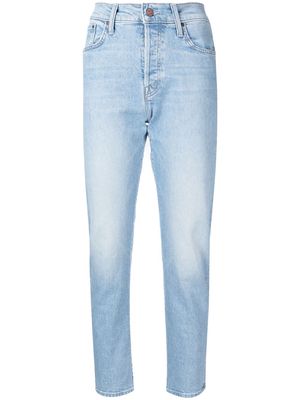 MOTHER high-waisted straight jeans - Blue