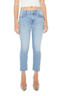 MOTHER Lil' Insider Frayed Step Hem Crop Skinny Jeans in Limited Editon