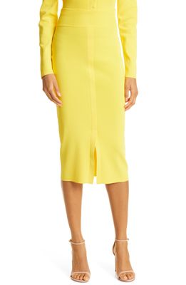 Mother of All Kenza Midi Skirt in Yellow