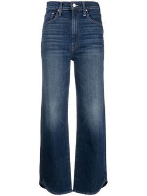 MOTHER Rambler high-rise straight-leg jeans - Blue