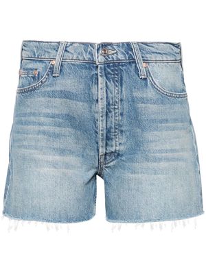 MOTHER Skipper denim shorts - Blue