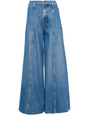 MOTHER SNACKS! The Lunch Line wide-leg jeans - Blue