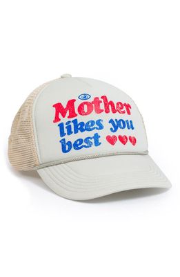 MOTHER The 10-4 Trucker Hat in Mother Likes You Best