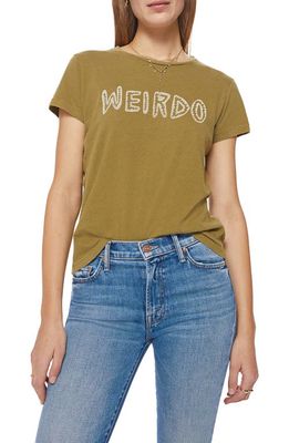 MOTHER The Boxy Goodie Goodie Focus Cotton Graphic Tee in Weirdo