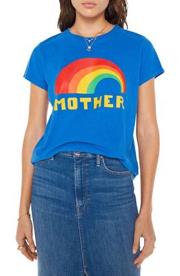 MOTHER The Boxy Goodie Goodie Focus Graphic T-Shirt in Mother Rainbow