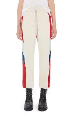 MOTHER The Knock Out Drawstring Ankle Pants in En Route
