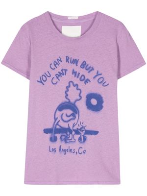 MOTHER The Lil Sinful T-shirt - Purple