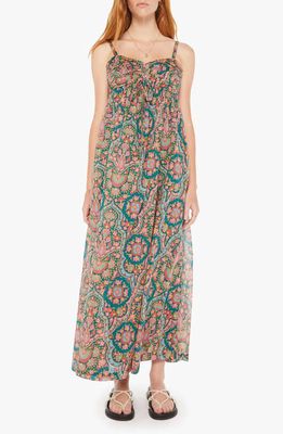 MOTHER The Looking Glass Cotton Maxi Dress in Under The Rug