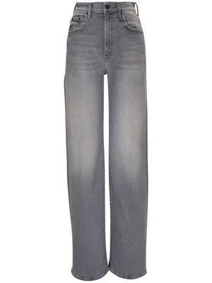MOTHER The Maven Heel high-rise wide-leg jeans - Grey