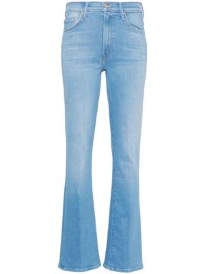 MOTHER The Outsider Sneak mid-rise flared jeans - Blue