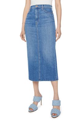 MOTHER The Pencil Pusher Denim Skirt in New Sheriff In Town