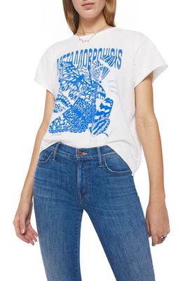 MOTHER The Raw Rowdy Cotton Graphic T-Shirt in Metamorphasis