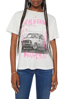 MOTHER The Rowdy Graphic Tee in California Roll