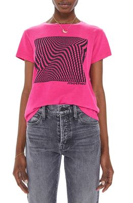 MOTHER The Sinful Embroidered T-Shirt in Rpt - Trippy Tracers