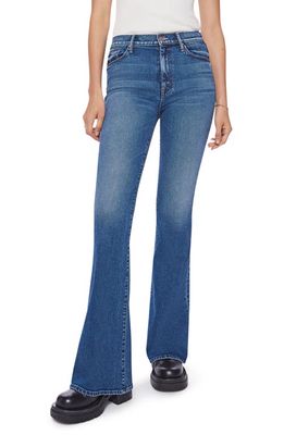 MOTHER The Super Cruiser High Waist Flare Jeans in Smashing Banjos