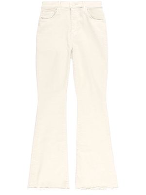 MOTHER The Weekender flared jeans - White
