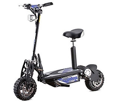 MotoTec Chaos 2000w 60v Lithium Electric Scoote r Black