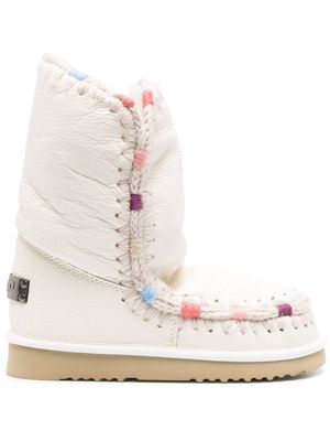 Mou Eskimo 24 leather boots - White